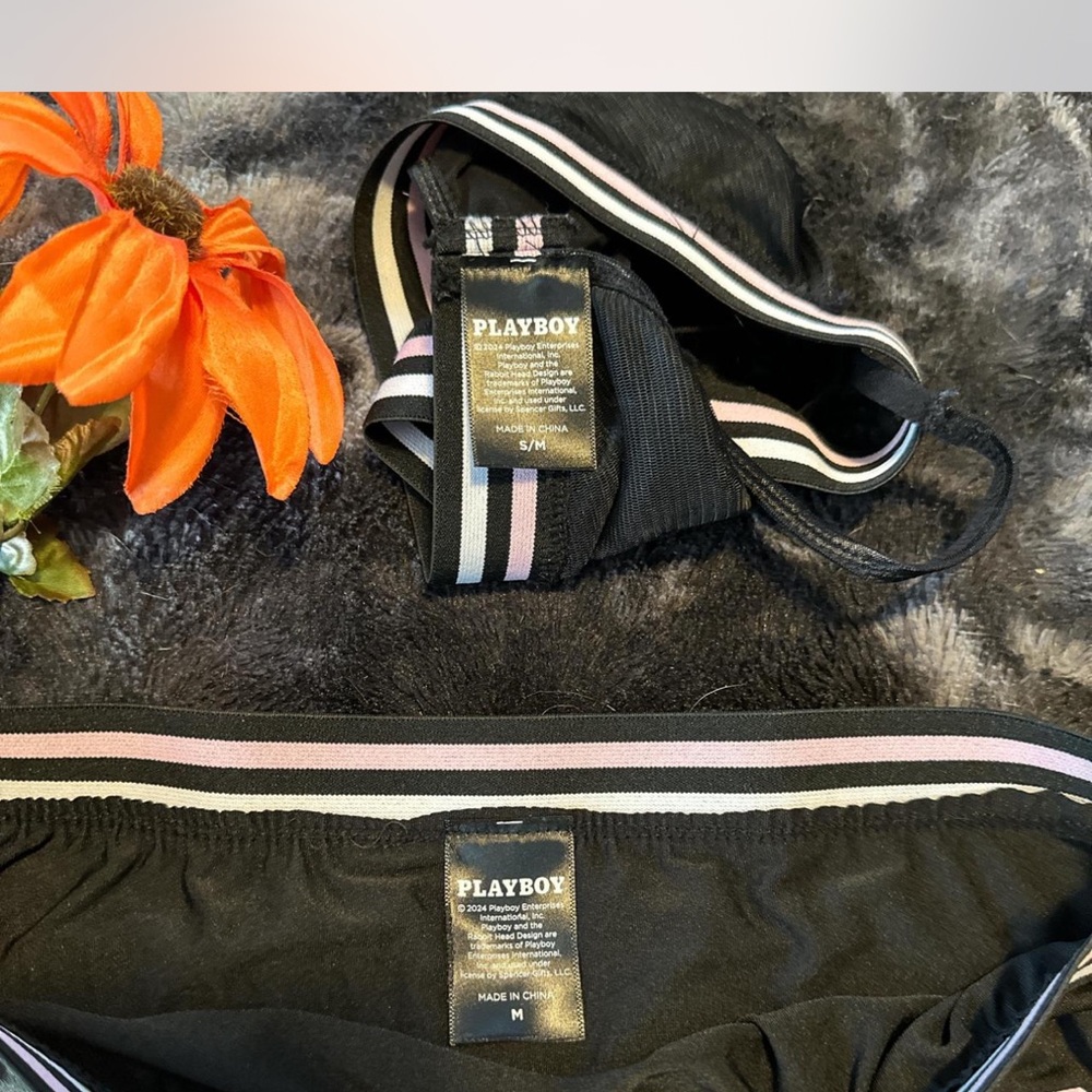 Vintage Playboy Bunny Lingerie Set!!!! - image 3